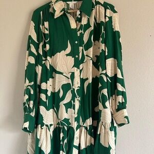 H&M Oversized Shirt Dress Medium